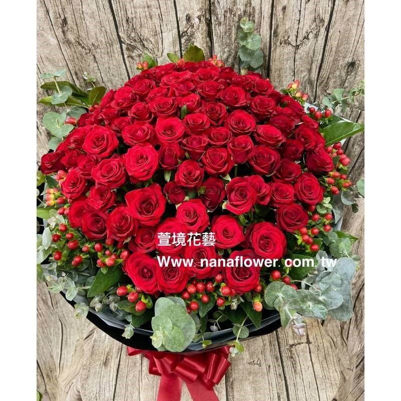 99玫瑰花束