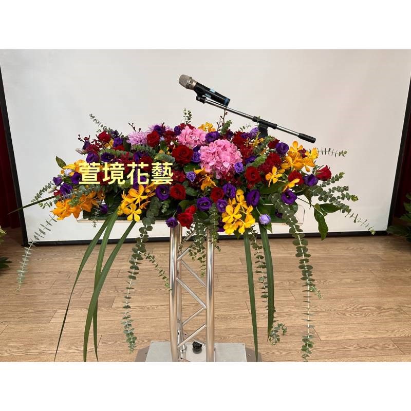 講台桌花03 